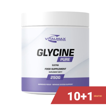 PAKIET Vitalmax Glycine | 250g glicyna 10+1