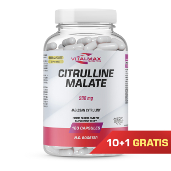 PAKIET Vitalmax Citrulline Malate 980mg | 120 kapsułek 10+1