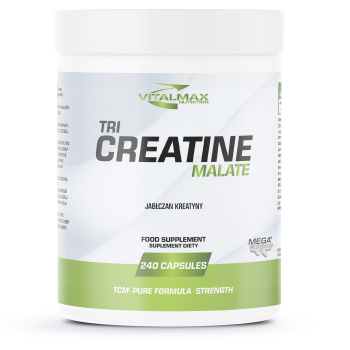 Vitalmax Tri Creatine Malate Mega Capsules® | 240 kapsułek