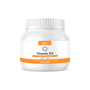 Vitalmax Care Vitamin D3 2000IU | 240 softgels