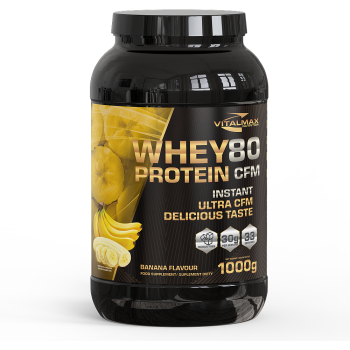 Vitalmax Whey Protein 80 | 1000g Banan