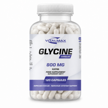 Vitalmax Glycine 800mg | 120 kapsułek glicyna
