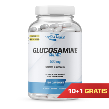 PAKIET Vitalmax Glucosamine Sulfate | 120 kapsułek 10+1