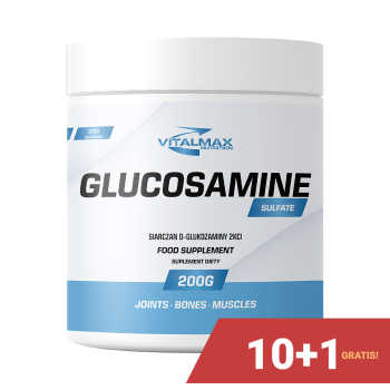 PAKIET Vitalmax Glucosamine | 200g glukozamina w proszku 10+1