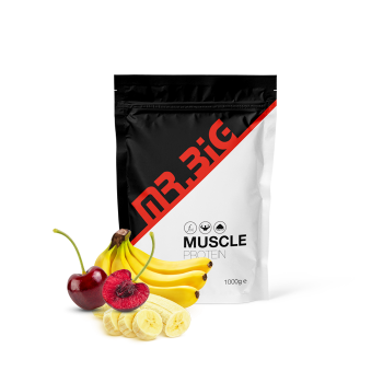 Mr.Big Muscle protein | 500g Wiśnia-Banan