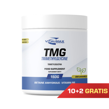PAKIET Vitalmax TMG | 150g betaina bezwodna w proszku 10+2