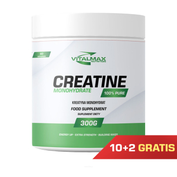 PAKIET Vitalmax Creatine Monohydrate mikro | 300g 10+2